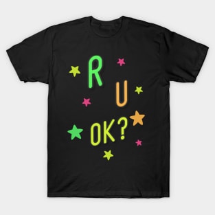 r u ok | are you ok | ru ok T-Shirt